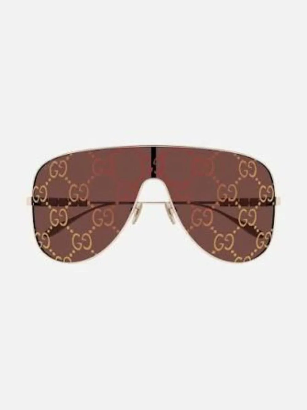 NEW GUCCI SHIELD SUNGLASSES GUCCI GG1436S 003 RED UNISEX EYEWEAR
